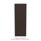 Acova - Planea EC V simple, Dark Brown 0270, 1224W, H 2000 mm / L 630 mm