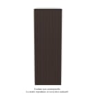 Acova - Planea EC V simple, Dark Brown 0270, 1224W, H 2000 mm / L 630 mm