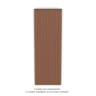 Acova - Planea EC V simple, Terracotta 0292, 1224W, H 2000 mm / L 630 mm