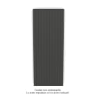 Acova - Planea EC V simple, Umbra Grey 7222, 1496W, H 2000 mm / L 770 mm