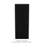 Acova - Planea EC V simple, Jet Black 9005, 1496W, H 2000 mm / L 770 mm