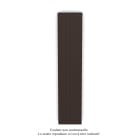 Acova - Planea EC V double, Dark Brown 0270, 1248W, H 2000 mm / L 420 mm