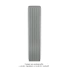 Acova - Planea EC V double, Titane 0335, 1248W, H 2000 mm / L 420 mm