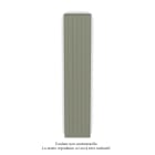 Acova - Planea EC V double, Cement Grey 7233, 1248W, H 2000 mm / L 420 mm