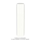 Acova - Planea EC V double, Pure White 9010, 1248W, H 2000 mm / L 420 mm