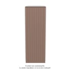 Acova - Planea EC V double, Terracotta Faded 0299, 1872W, H 2000 mm / L 630 mm
