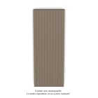 Acova - Planea EC V double, Beige Grey 0267, 2288W, H 2000 mm / L 770 mm