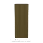 Acova - Planea EC V double, Bronze 0276, 2288W, H 2000 mm / L 770 mm