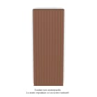 Acova - Planea EC V double, Terracotta 0292, 2288W, H 2000 mm / L 770 mm