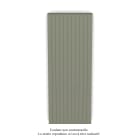 Acova - Planea EC V double, Cement Grey 7233, 2288W, H 2000 mm / L 770 mm
