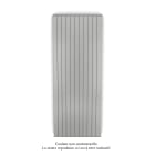 Acova - Planea EC V double, White Aluminium 9006, 2288W, H 2000 mm / L 770 mm