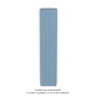 Acova - Planea EC V simple à ailettes, Pastel Blue 5224, 1092W, H 2000mm / L 420mm