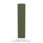 Acova - Planea EC V simple à ailettes, Olive Green 6203, 1092W, H 2000mm / L 420mm