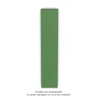 Acova - Planea EC V simple à ailettes, Reseda Green 6211, 1092W, H 2000mm / L 420mm