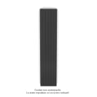 Acova - Planea EC V simple à ailettes, Anthracite Grey 7016, 1092W, H 2000mm / L 420mm