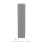 Acova - Planea EC V simple à ailettes, Telegrey 2 7246, 1092W, H 2000mm / L 420mm