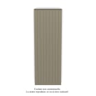 Acova - Planea EC V simple à ailettes, Golden Sand 0258, 1638W, H 2000mm / L 630mm