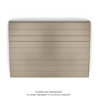 Acova - Planea EC H double, Beige Quartz 0523, 991W, H 630 mm / L 900 mm