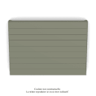 Acova - Planea EC H double, Cement Grey 7233, 991W, H 630 mm / L 900 mm