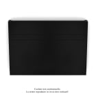 Acova - Planea EC H double, Jet Black 9005, 991W, H 630 mm / L 900 mm