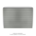 Acova - Planea EC H double, Grey Aluminium 9007, 991W, H 630 mm / L 900 mm