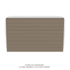 Acova - Planea EC H double, Beige Grey 0267, 1321W, H 630 mm / L 1200 mm