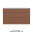 Acova - Planea EC H double, Terracotta 0292, 1321W, H 630 mm / L 1200 mm