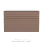 Acova - Planea EC H double, Terracotta Faded 0299, 1321W, H 630 mm / L 1200 mm