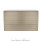 Acova - Planea EC H double, Beige Quartz 0523, 1321W, H 630 mm / L 1200 mm