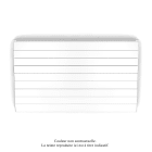 Acova - Planea EC H double, White Matt 0556, 1321W, H 630 mm / L 1200 mm