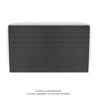 Acova - Planea EC H double, Anthracite Grey 7016, 1321W, H 630 mm / L 1200 mm