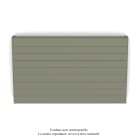 Acova - Planea EC H double, Cement Grey 7233, 1321W, H 630 mm / L 1200 mm