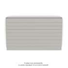 Acova - Planea EC H double, Telegrey 4 7247, 1321W, H 630 mm / L 1200 mm