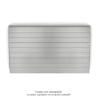Acova - Planea EC H double, White Aluminium 9006, 1321W, H 630 mm / L 1200 mm