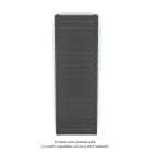 Acova - Régate EC Status, couleur Anthracite Grey, 766W, H 1481 mm / L 500 mm