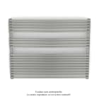 Acova - Kéva Spa EC non cintré, Inox Look 0332, 778W, H 761 mm / L 1000 mm