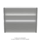 Acova - Kéva Spa EC non cintré, Telegrey 2 7246, 778W, H 761 mm / L 1000 mm