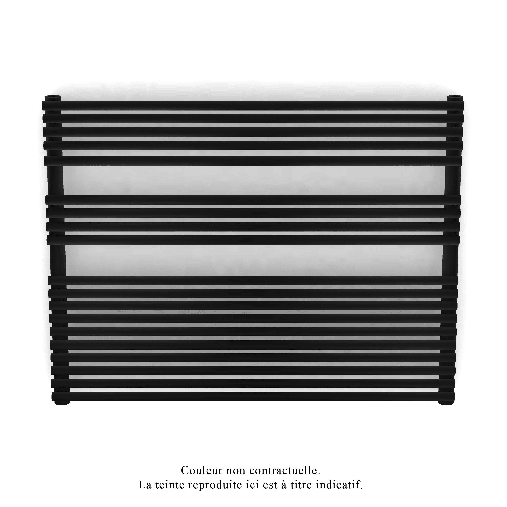 Acova - Kéva Spa EC non cintré, Jet Black 9005, 778W, H 761 mm / L 1000 mm