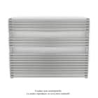 Acova - Kéva Spa EC non cintré, White Aluminium 9006, 778W, H 761 mm / L 1000 mm