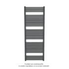 Acova - Atoll Spa EC, couleur White Aluminium, 966W, H 1730 mm / L 600 mm