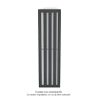 Acova - Karena EC robinet+tête TH, couleur Concrete Grey, 791W, H 1800 mm / L 490 mm