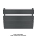 Acova - Régate EC, couleur Pigeon Blue, 656W, H 666 mm / L 1000 mm