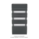 Acova - Régate EC, couleur Cement Grey, 504W, H 1037 mm / L 500 mm