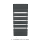 Acova - Régate EC, couleur Beige Grey, 1300W, H 1851 mm / L 800 mm