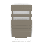 Acova - Régate EC +Air, couleur Concrete Grey 0265, 411W, H 852mm / L 500mm