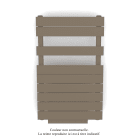 Acova - Régate EC +Air, couleur Beige Grey 0267, 411W, H 852mm / L 500mm