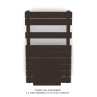 Acova - Régate EC +Air, couleur Dark Brown 0270, 411W, H 852mm / L 500mm