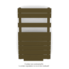Acova - Régate EC +Air, couleur Bronze 0276, 411W, H 852mm / L 500mm