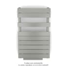 Acova - Régate EC +Air, couleur Inox Look 0332, 411W, H 852mm / L 500mm