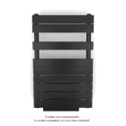 Acova - Régate EC +Air, couleur Volcanic 0336, 411W, H 852mm / L 500mm